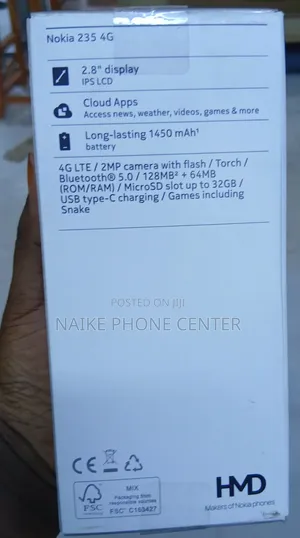 New Nokia 235 4G (2024) Blue