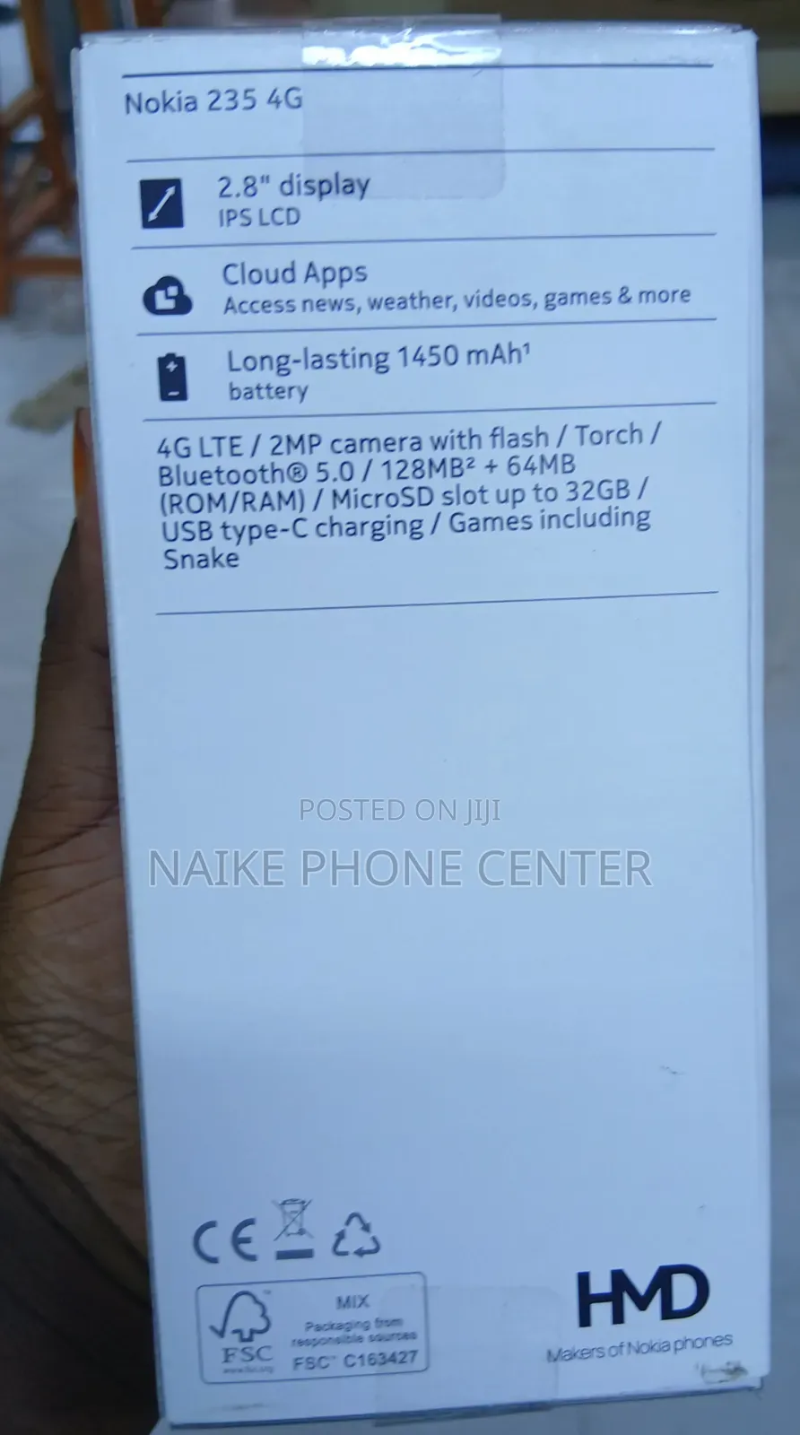 New Nokia 235 4G (2024) Blue