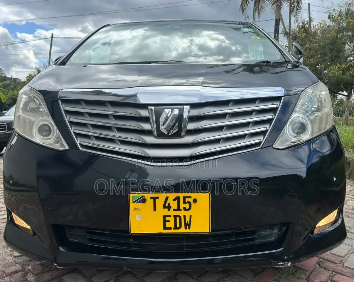 Toyota Alphard 2.4 Petrol AWD 2007 Black