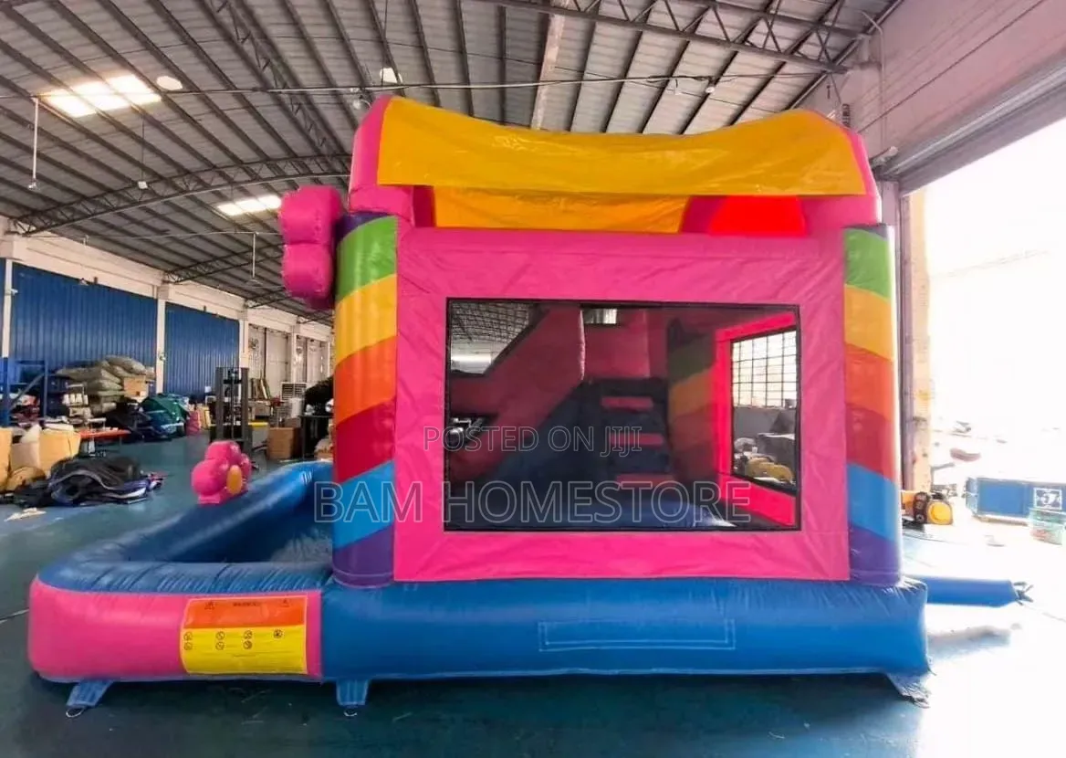 Jumping Castle(5M*4M*3.5M)- Bounce House With Slide Splash Pool