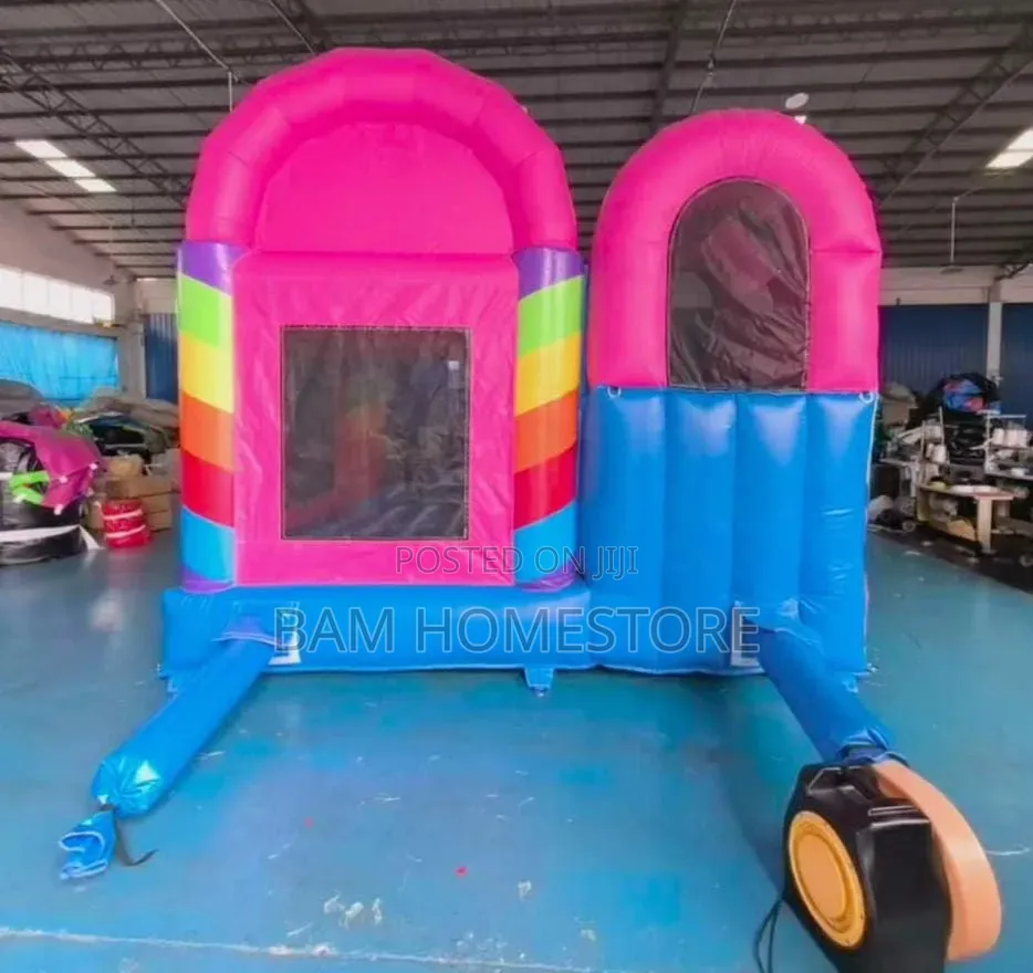 Jumping Castle(5M*4M*3.5M)- Bounce House With Slide Splash Pool