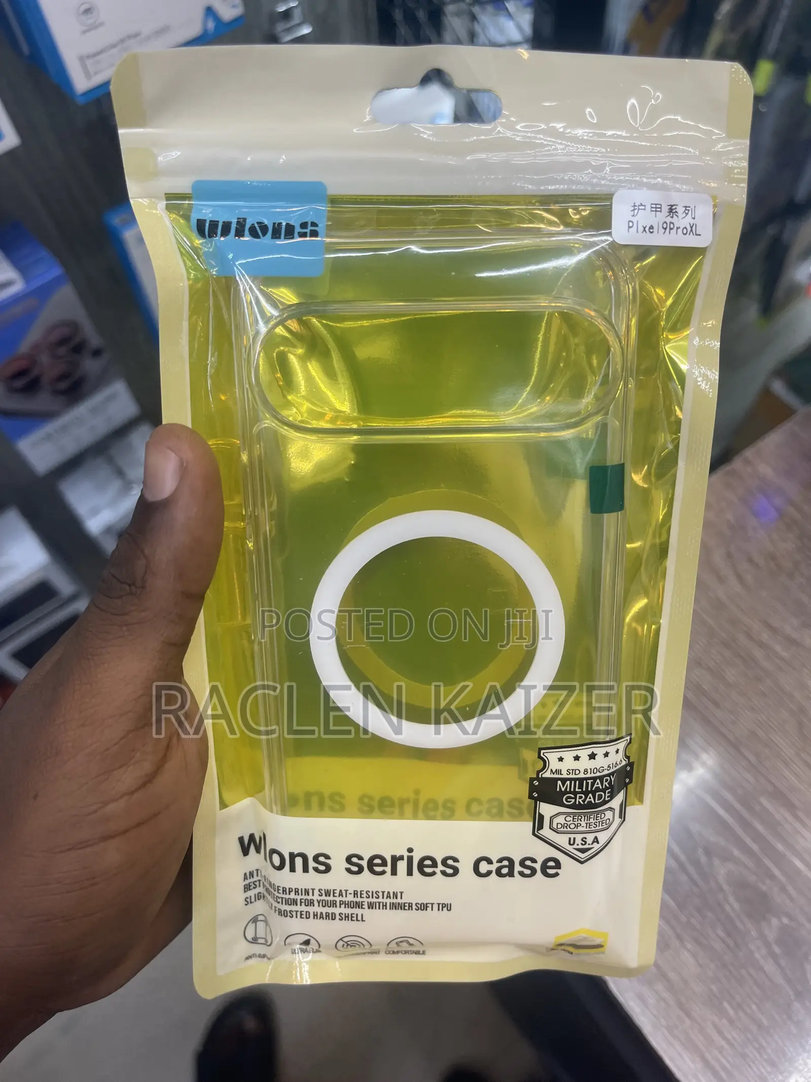 Google Pixel 9pro XL Transparent Cover