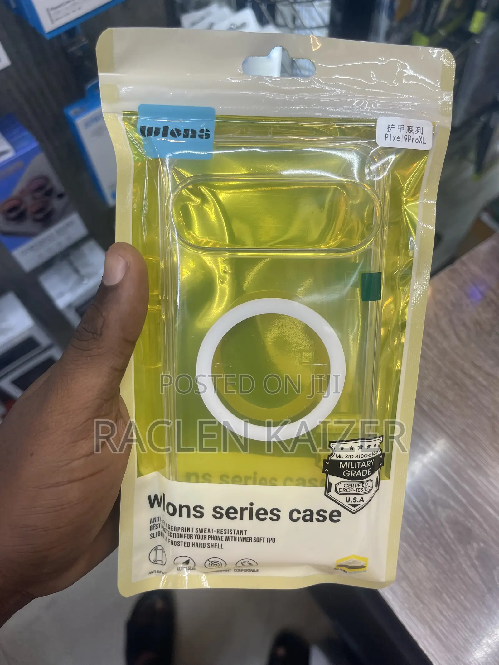 Google Pixel 9pro XL Transparent Cover
