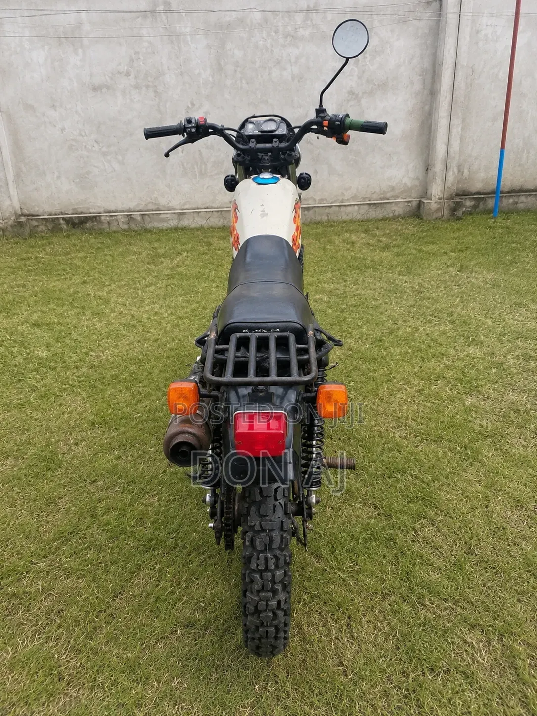 Motorcycle 2000 White