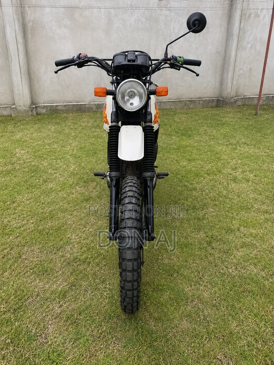 Motorcycle 2000 White
