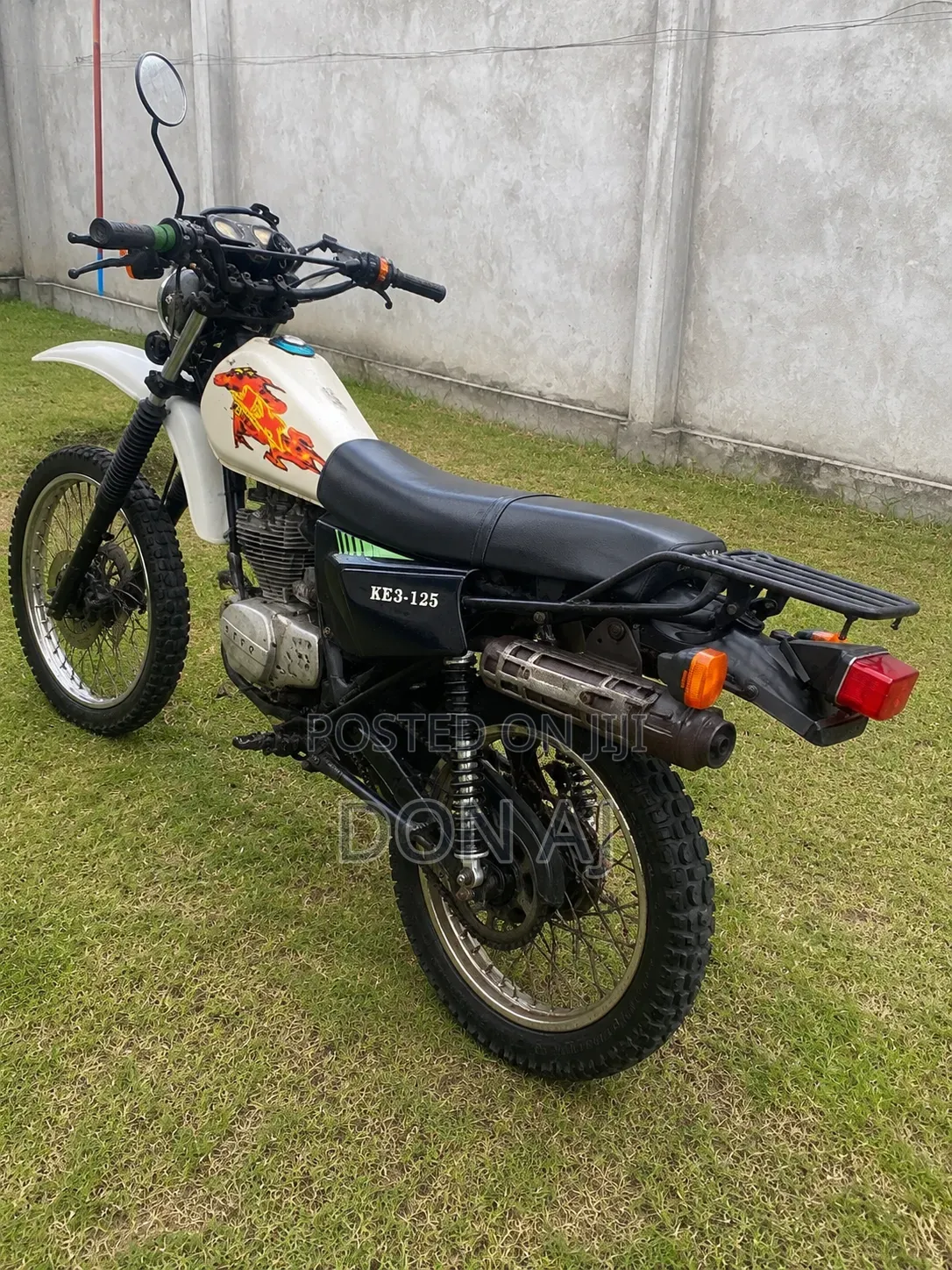 Motorcycle 2000 White