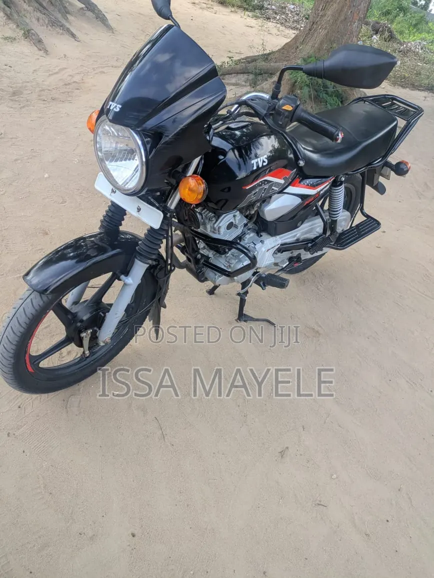 TVS HLX 125 2025 Black
