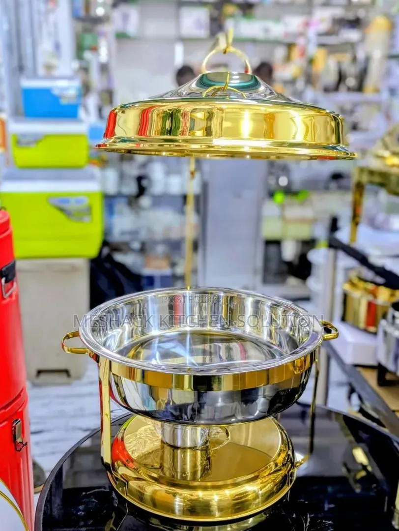 Golden Hanging Chafing Dish