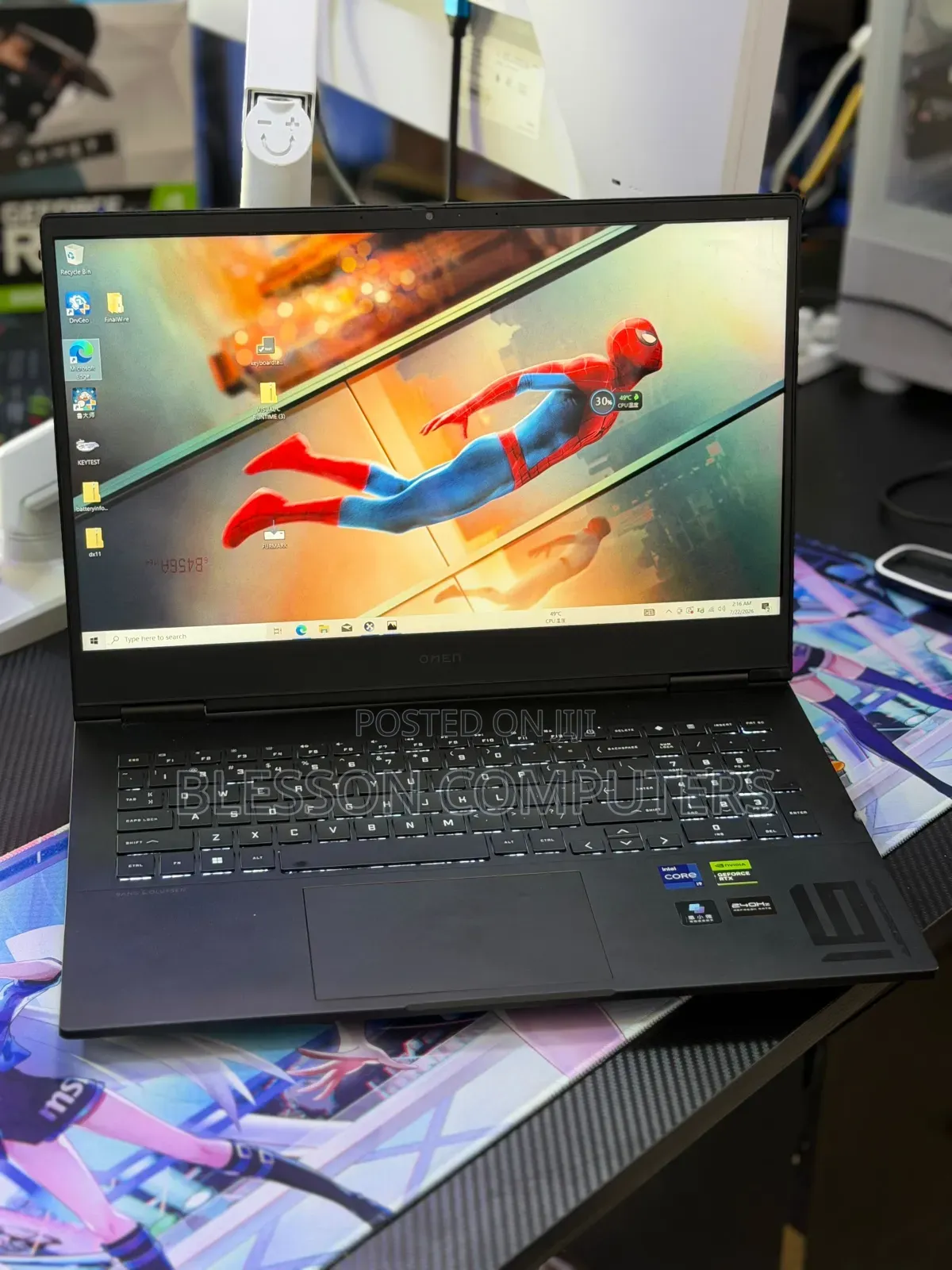 Laptop HP Omen 16 16GB Intel Core i9 SSD 1T