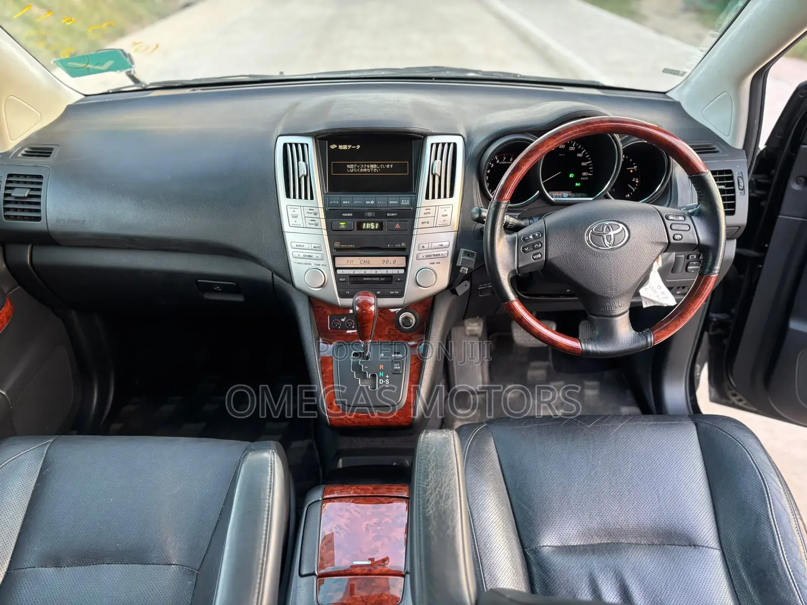 Toyota Harrier 2.4 4WD 2007 Black