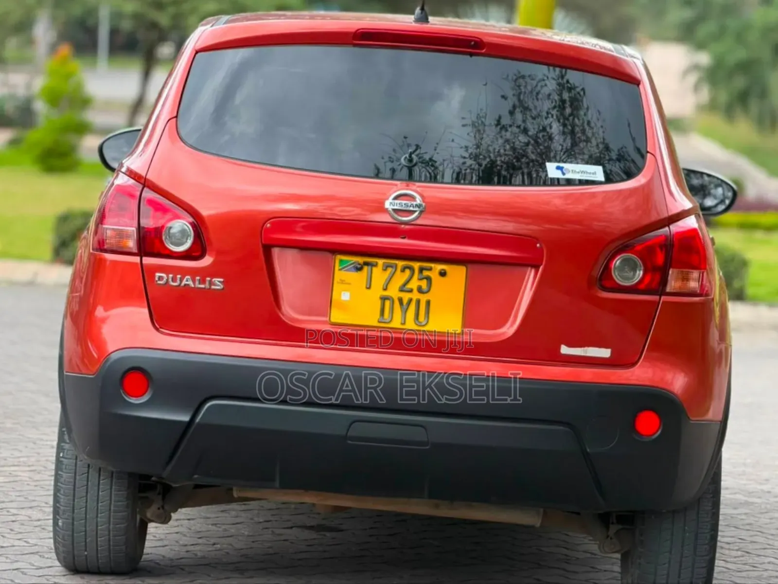 Nissan Dualis 2008 Red