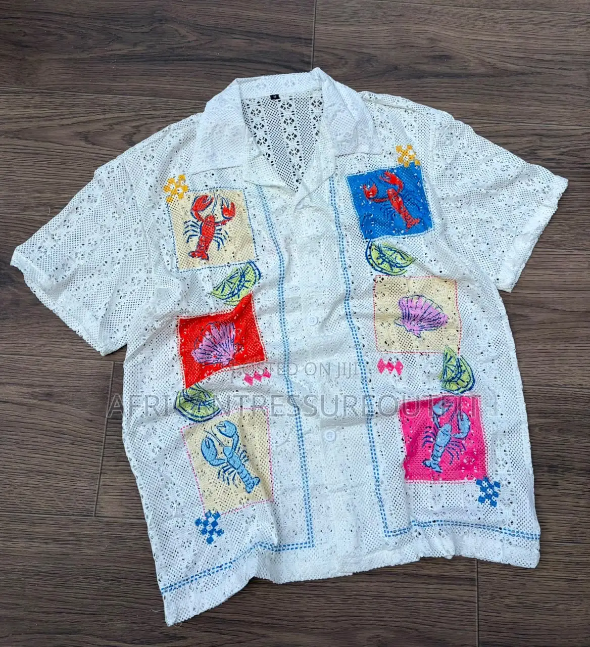 Shein Crochet Style Shirts Premium Cotton Collection