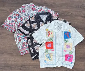 Shein Crochet Style Shirts Premium Cotton Collection