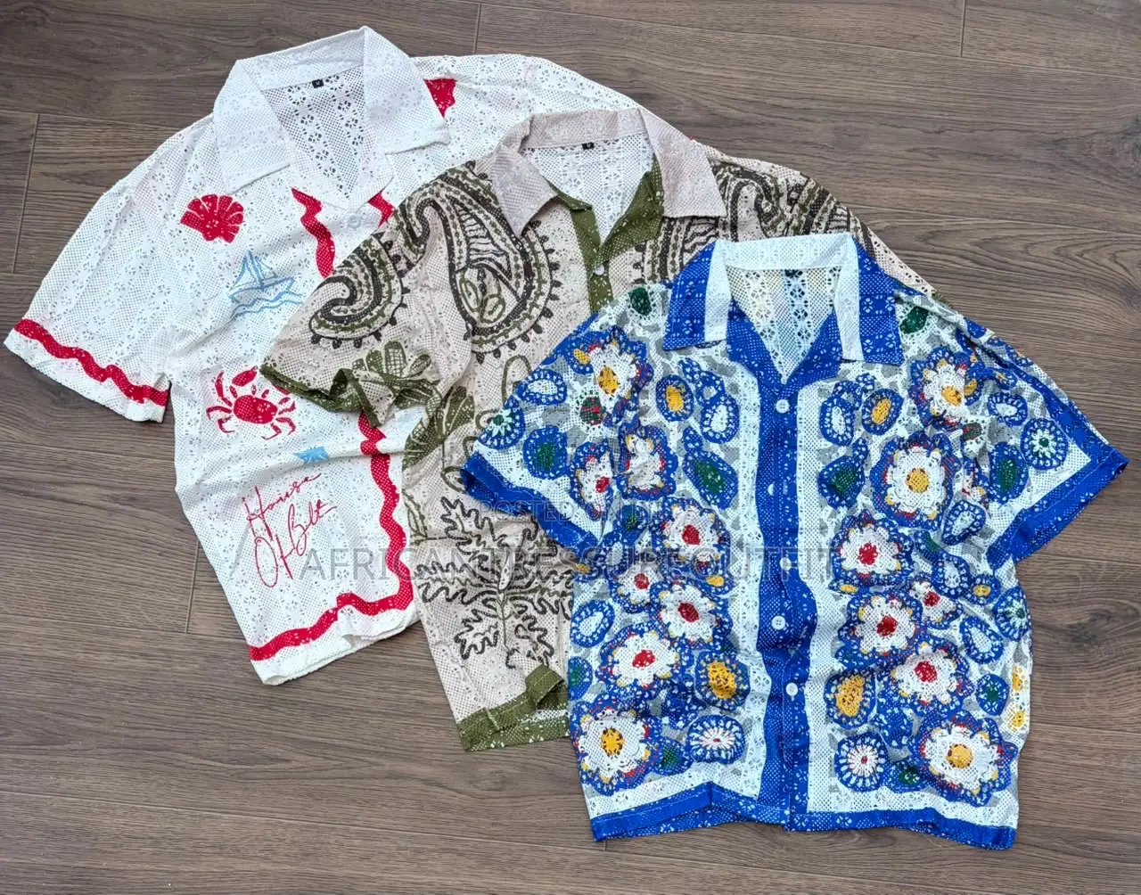 Shein Crochet Style Shirts Premium Cotton Collection