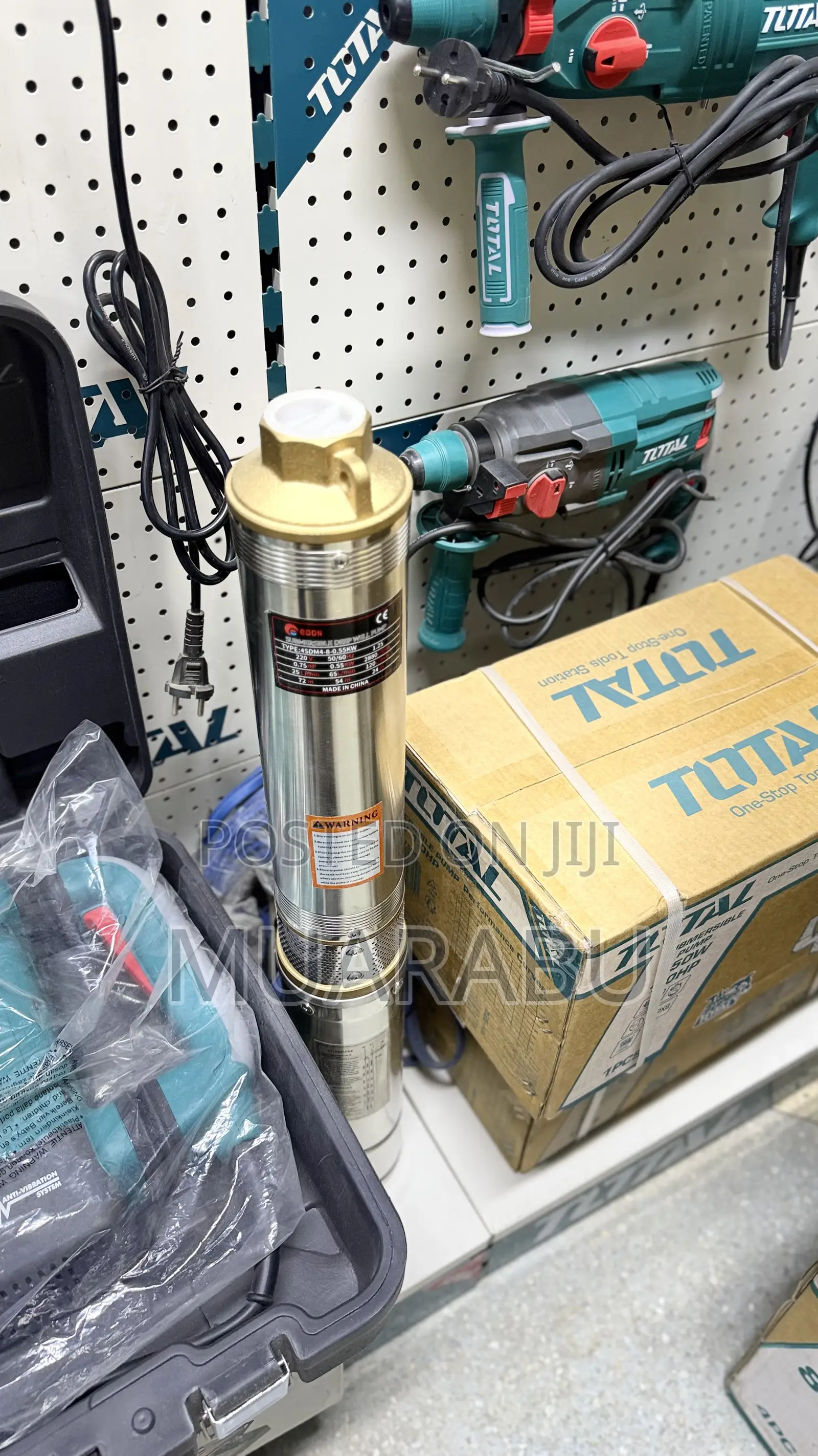 Edon Submersible Deep Well Pump 0.75hp