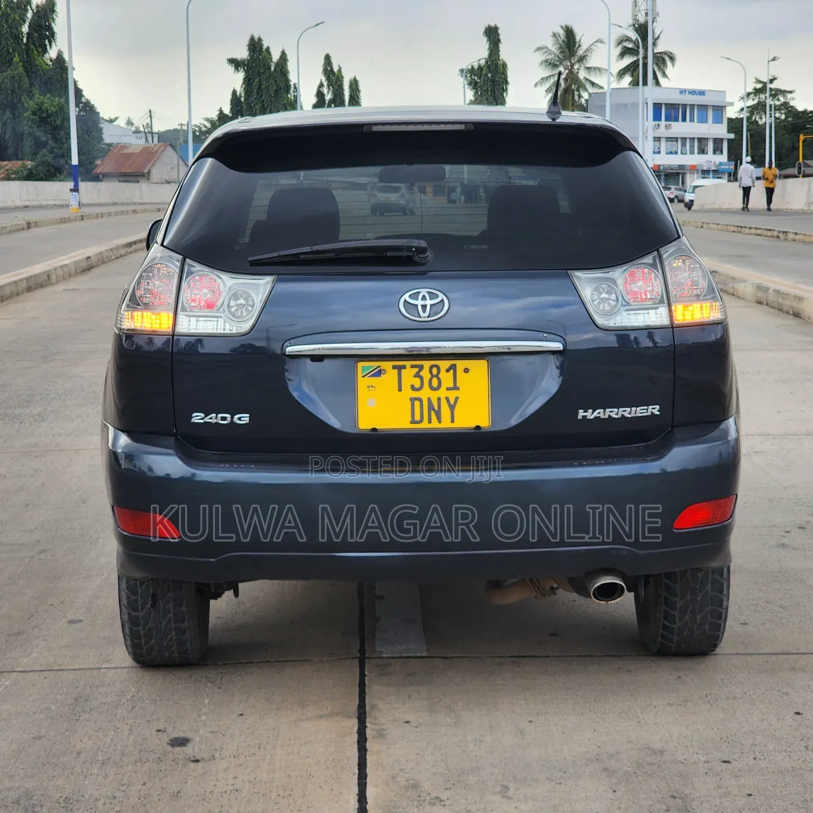 Toyota Harrier 2007 Blue