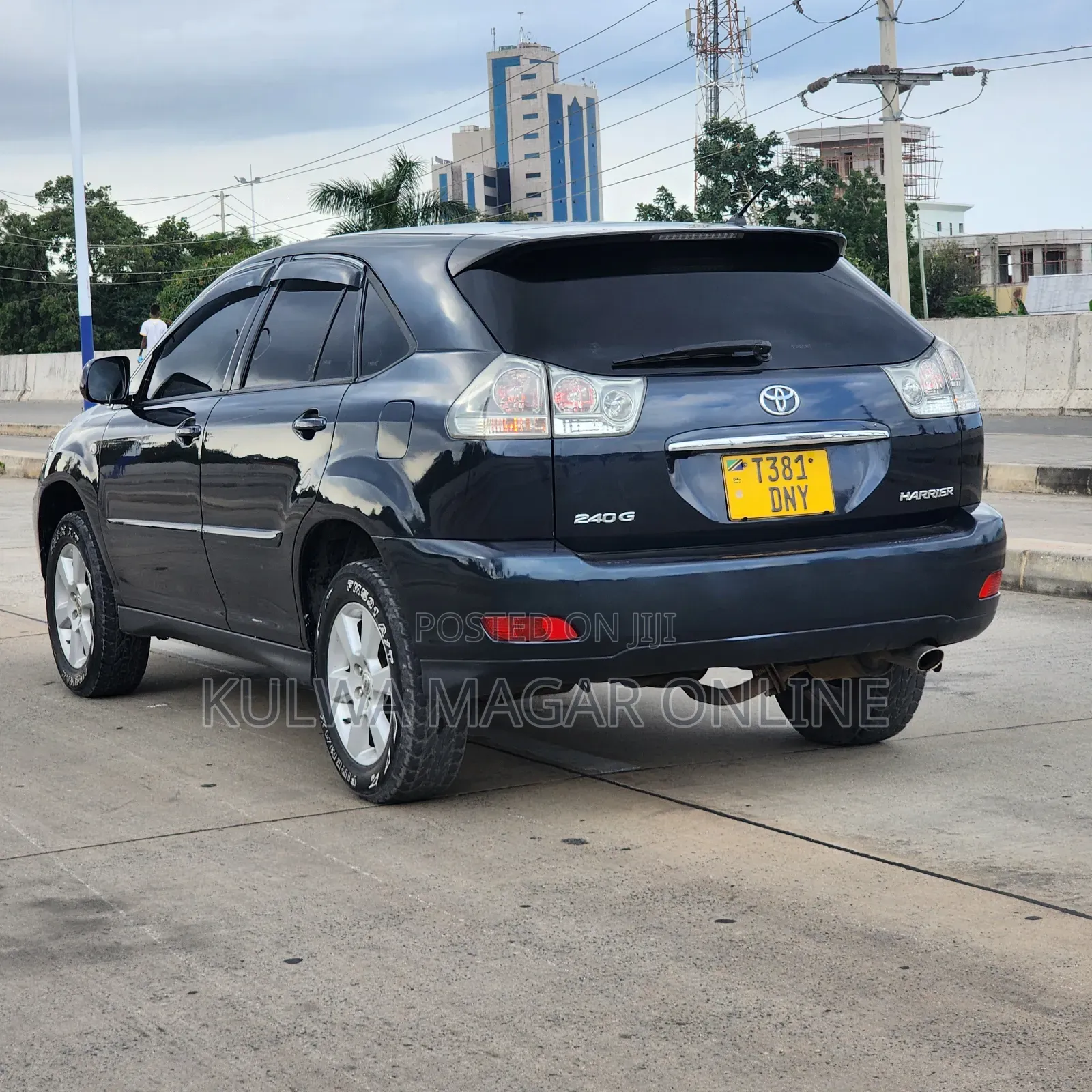 Toyota Harrier 2007 Blue