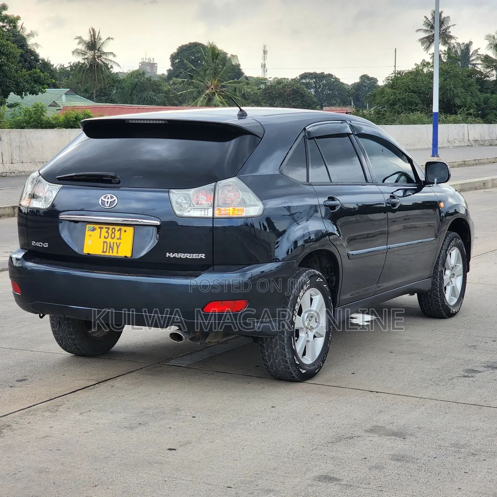 Toyota Harrier 2007 Blue
