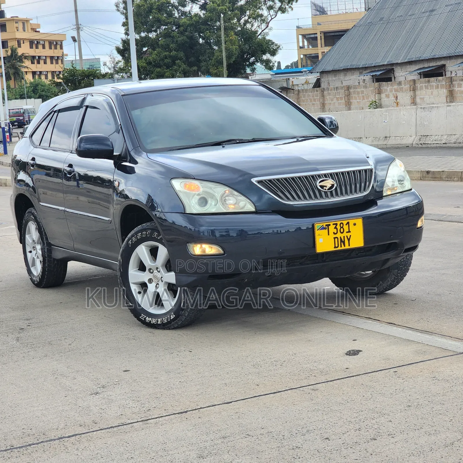 Toyota Harrier 2007 Blue