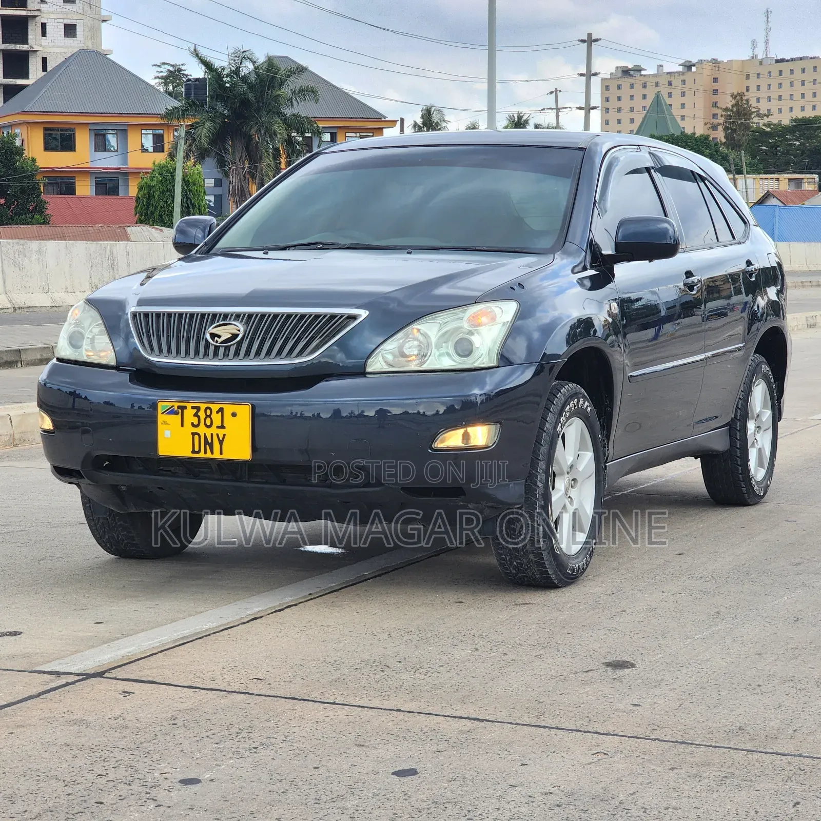 Toyota Harrier 2007 Blue