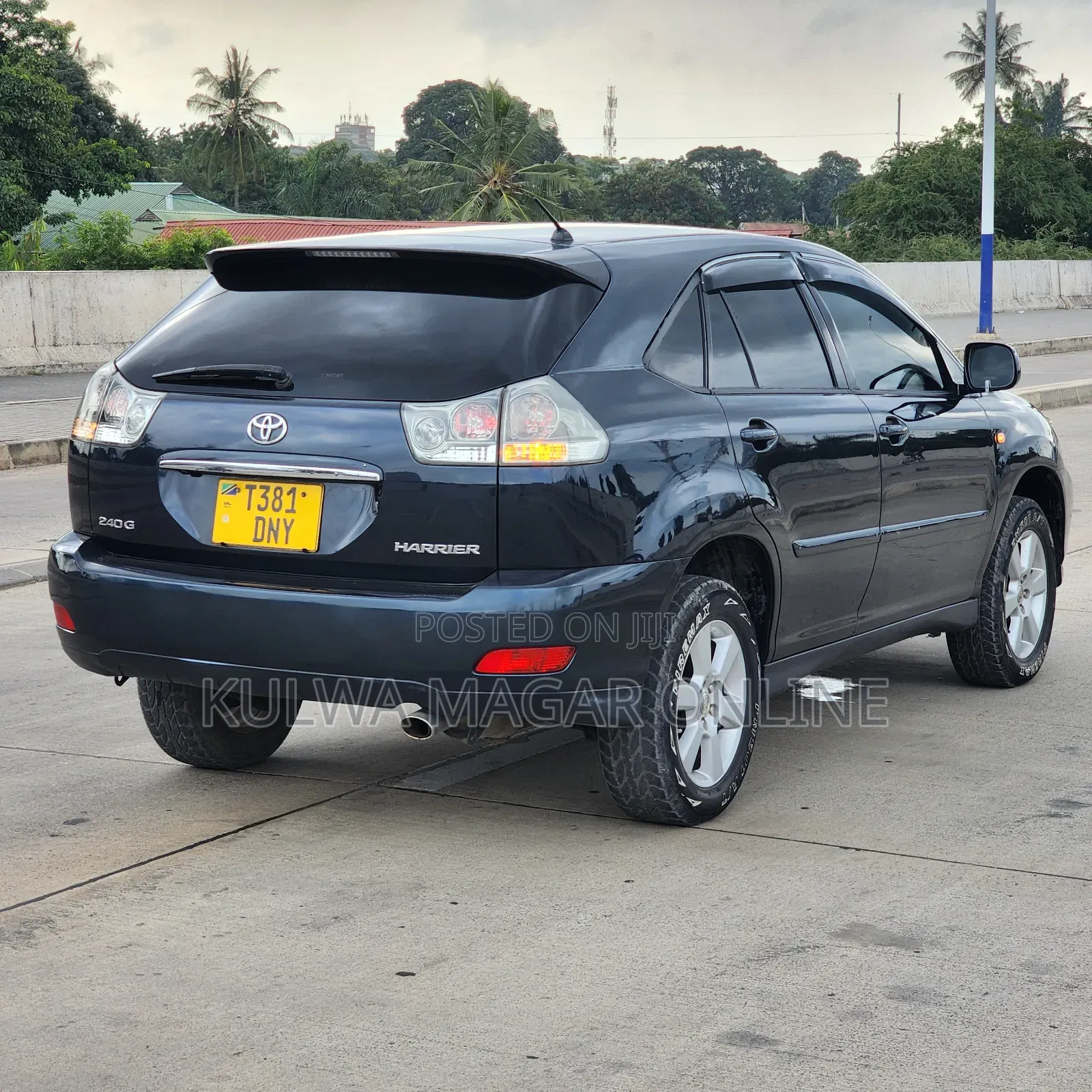 Toyota Harrier 2007 Blue