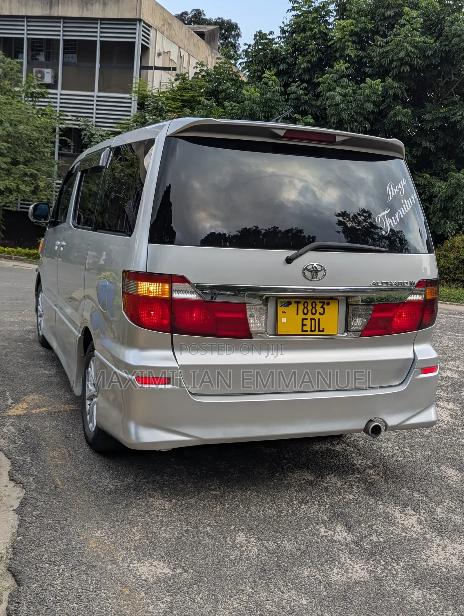 Toyota Alphard 2007 Silver