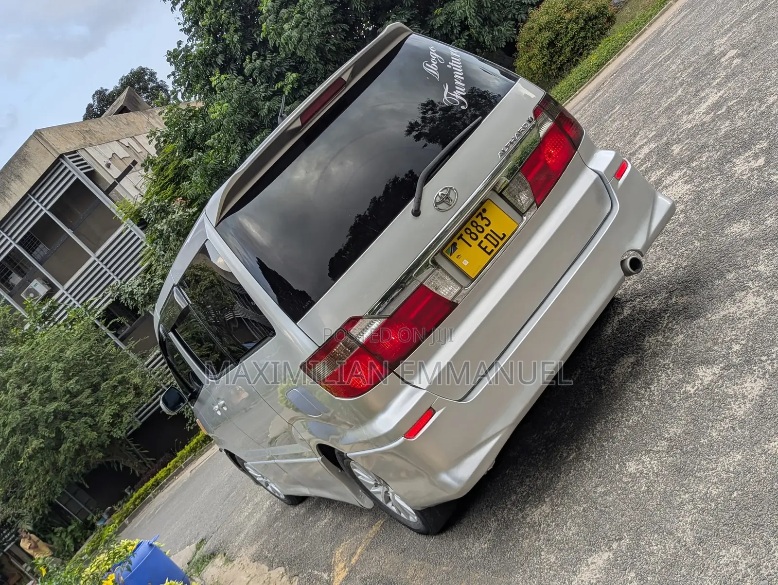 Toyota Alphard 2007 Silver