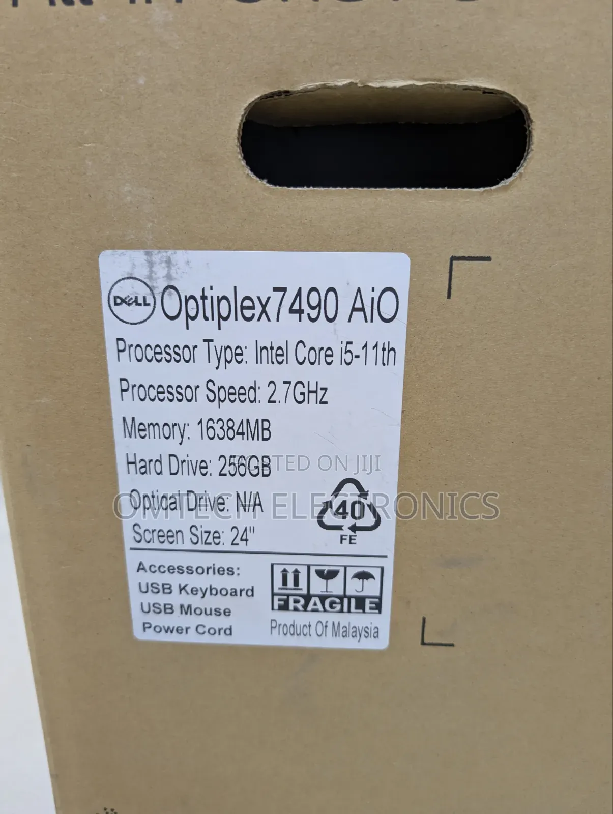 Desktop Computer Dell 16GB Intel Core i5 SSD 256GB