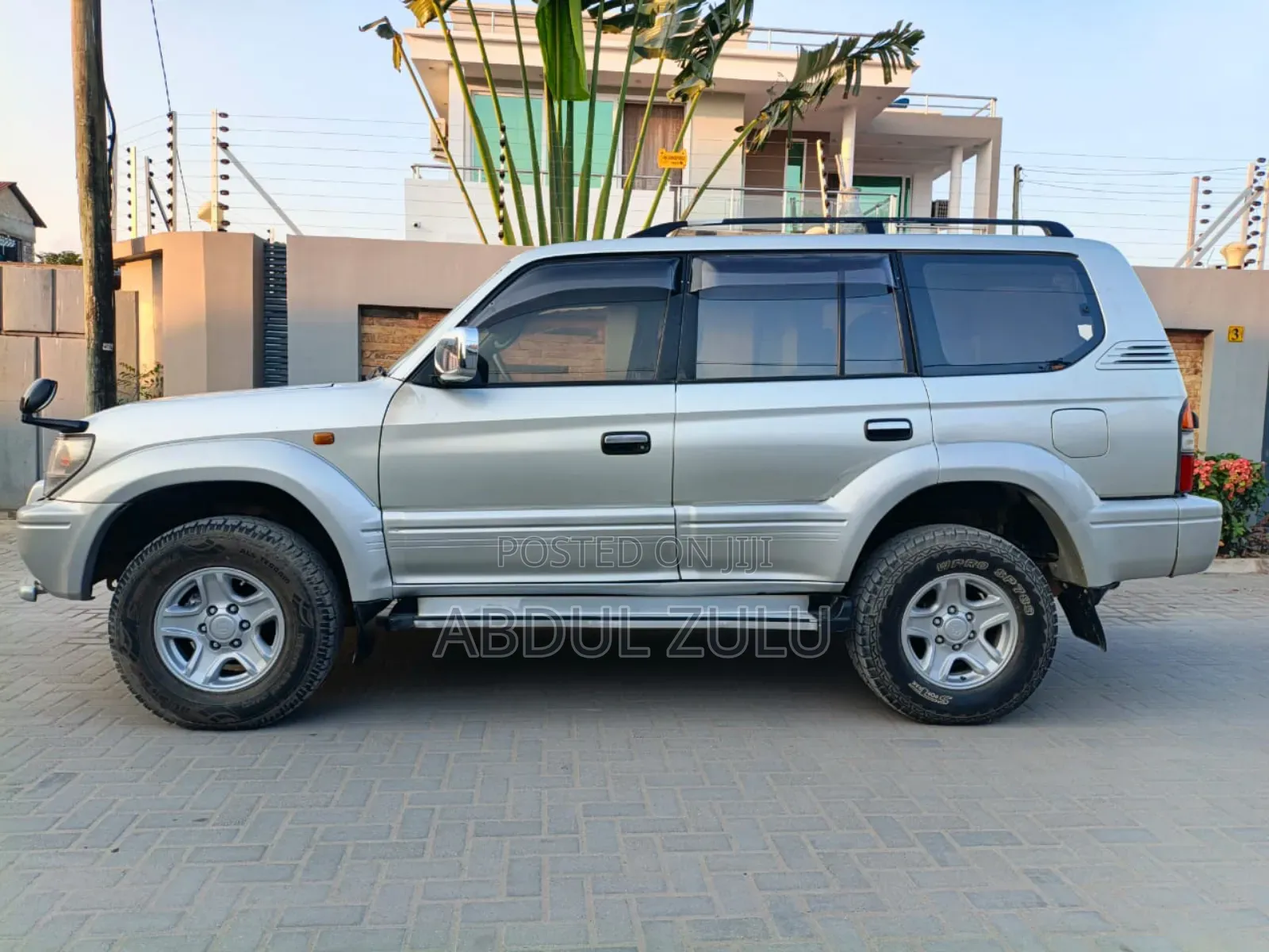 Toyota Land Cruiser Prado 2001 Silver