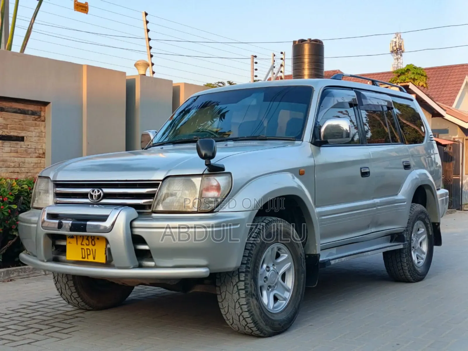 Toyota Land Cruiser Prado 2001 Silver