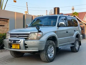 Toyota Land Cruiser Prado 2001 Silver
