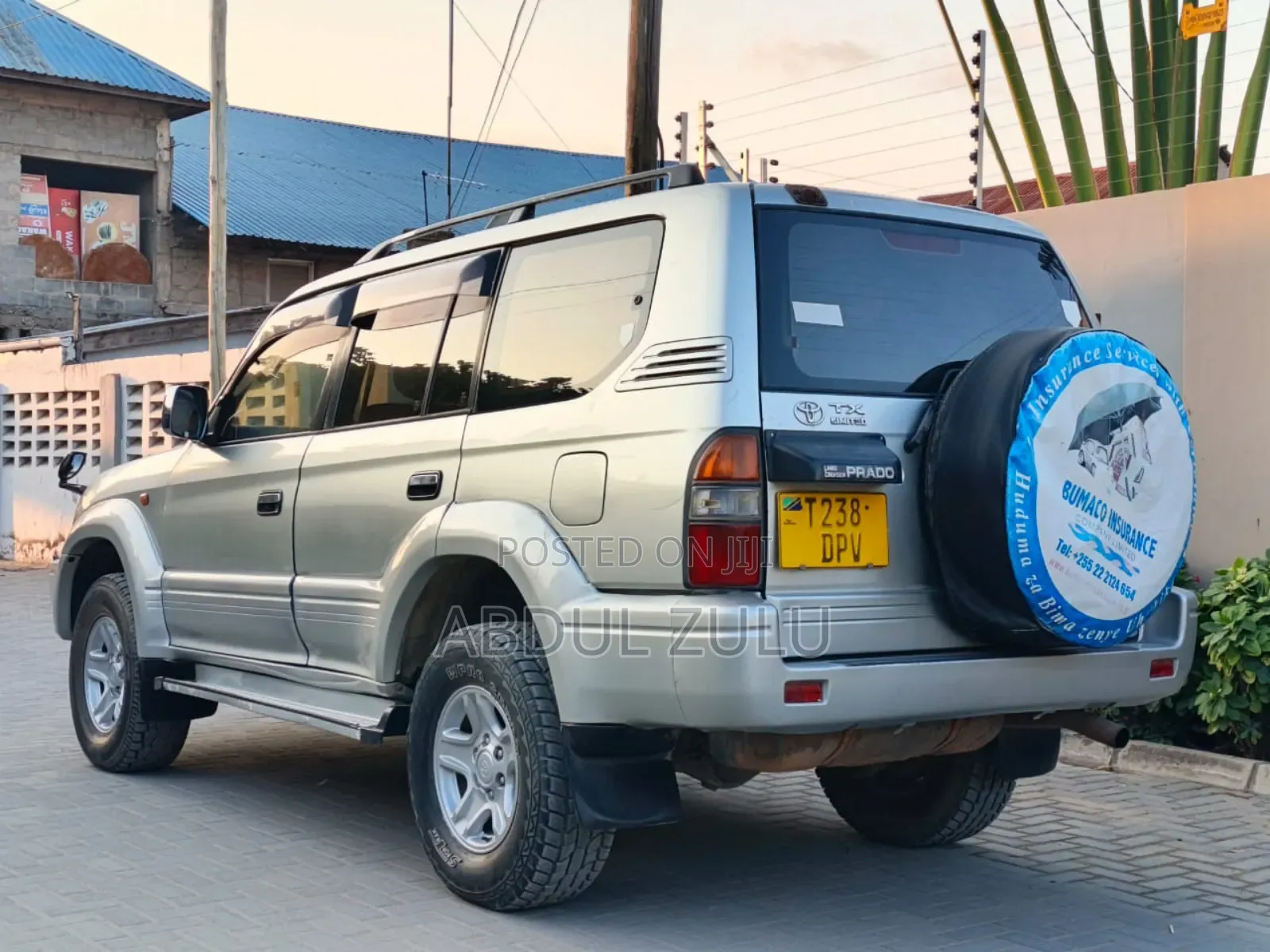 Toyota Land Cruiser Prado 2001 Silver