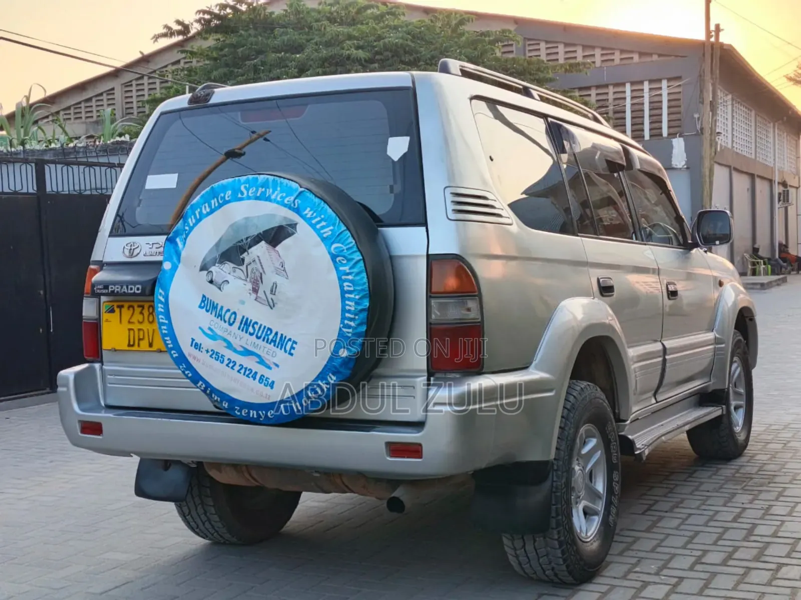 Toyota Land Cruiser Prado 2001 Silver