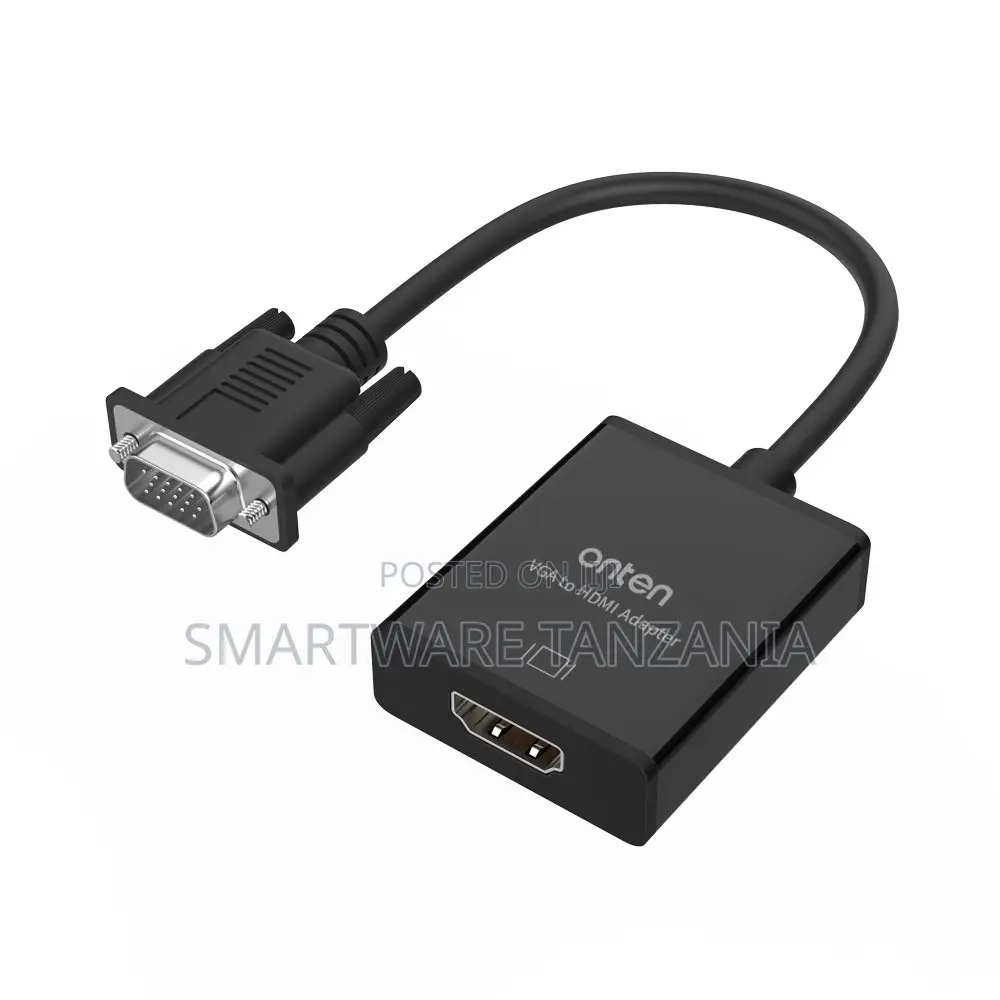 Onten VGA to HDMI Adapter With Audio Support, 1920x1080p Resolution