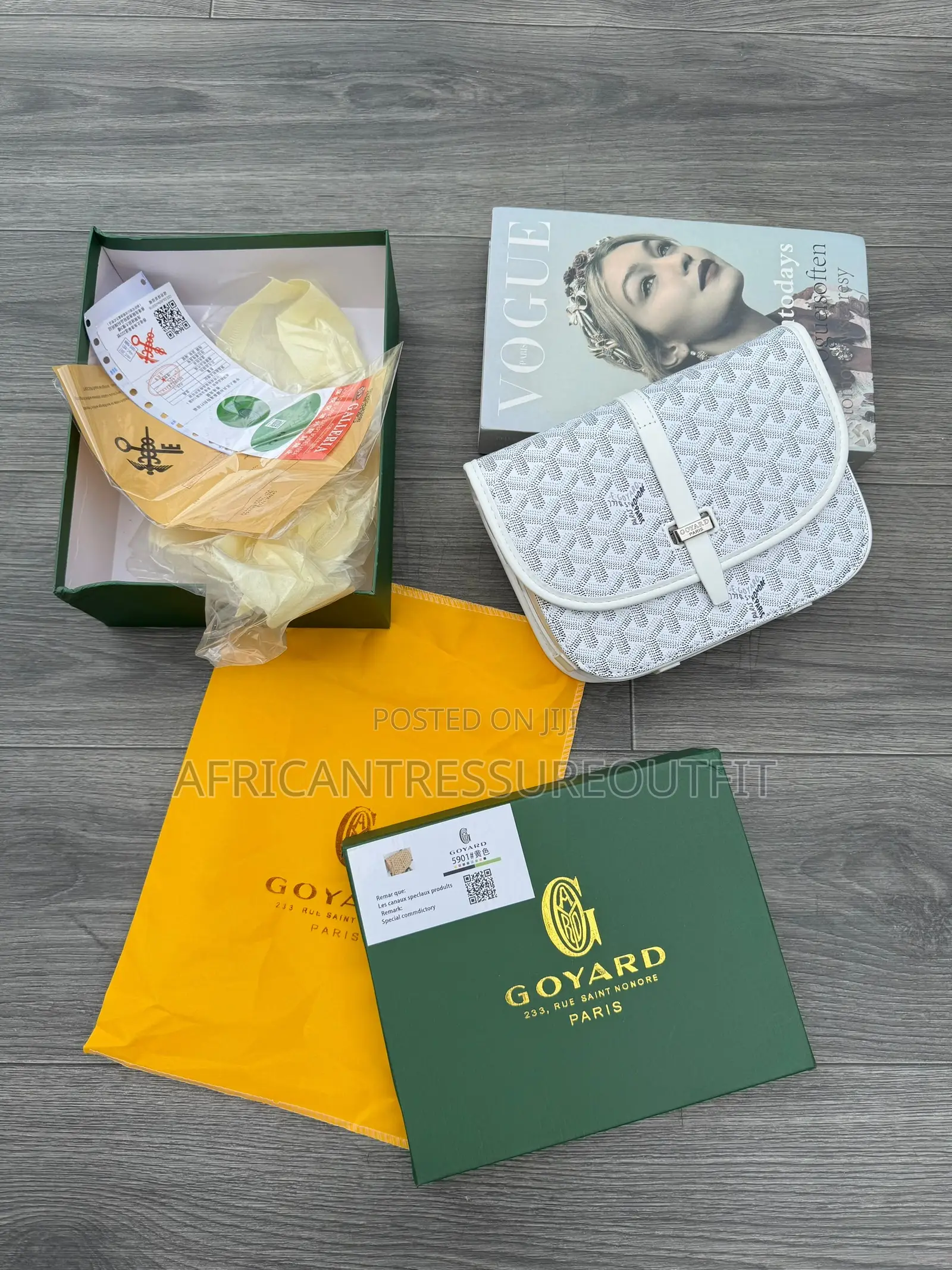 Goyard Leather Shoulder Bags Full Box Package