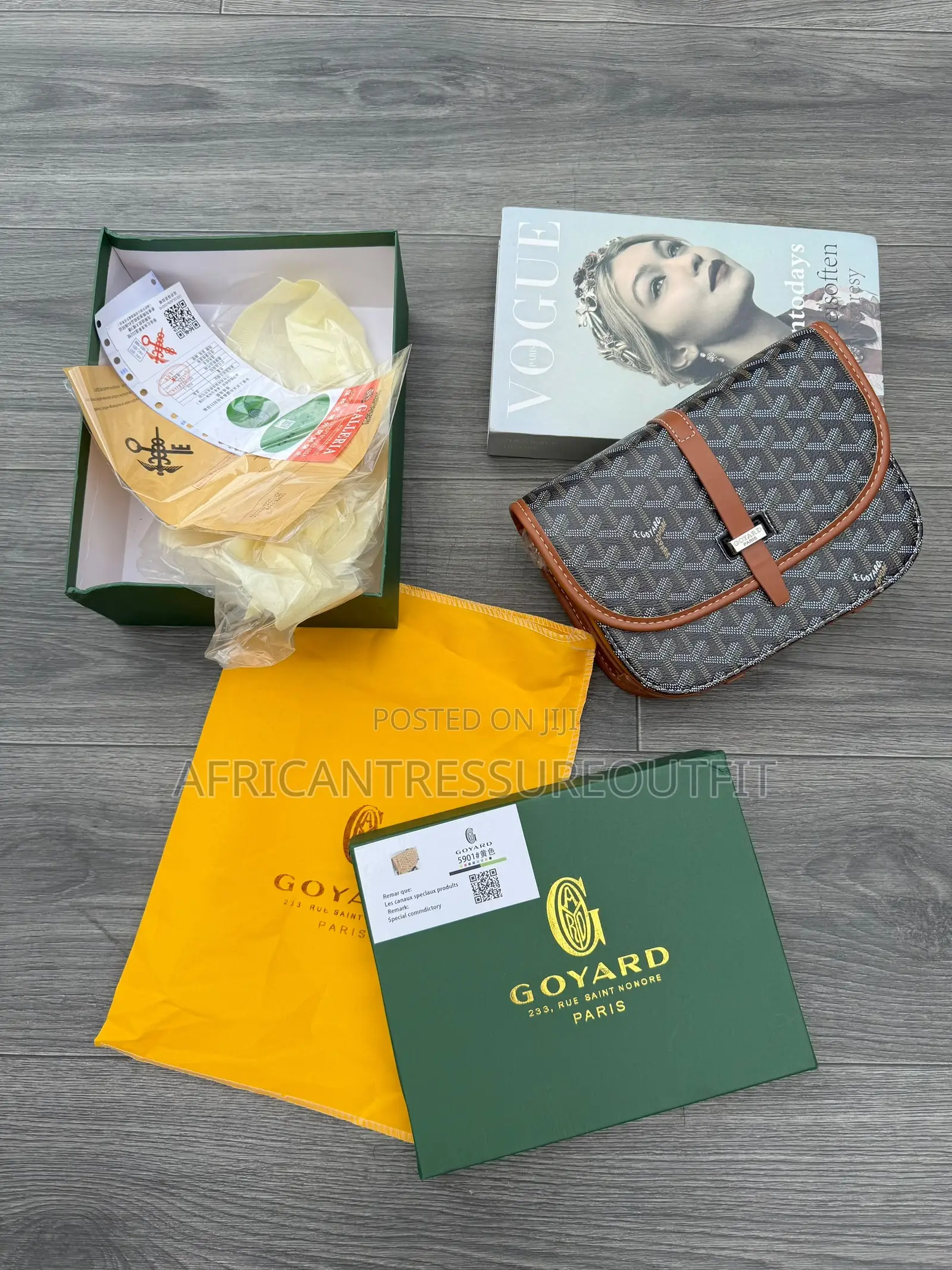 Goyard Leather Shoulder Bags Full Box Package