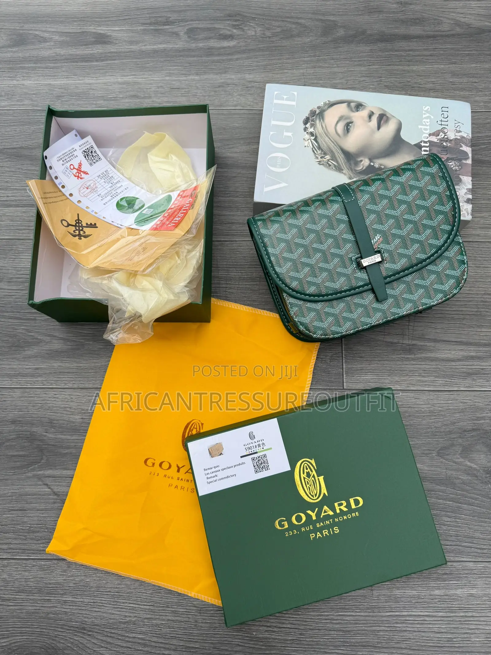 Goyard Leather Shoulder Bags Full Box Package