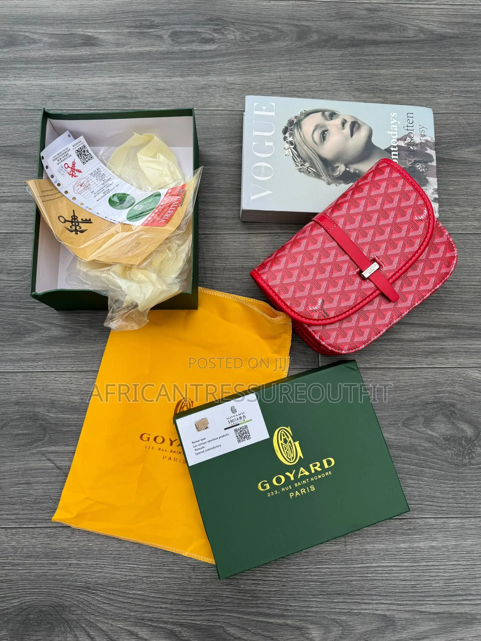 Goyard Leather Shoulder Bags Full Box Package