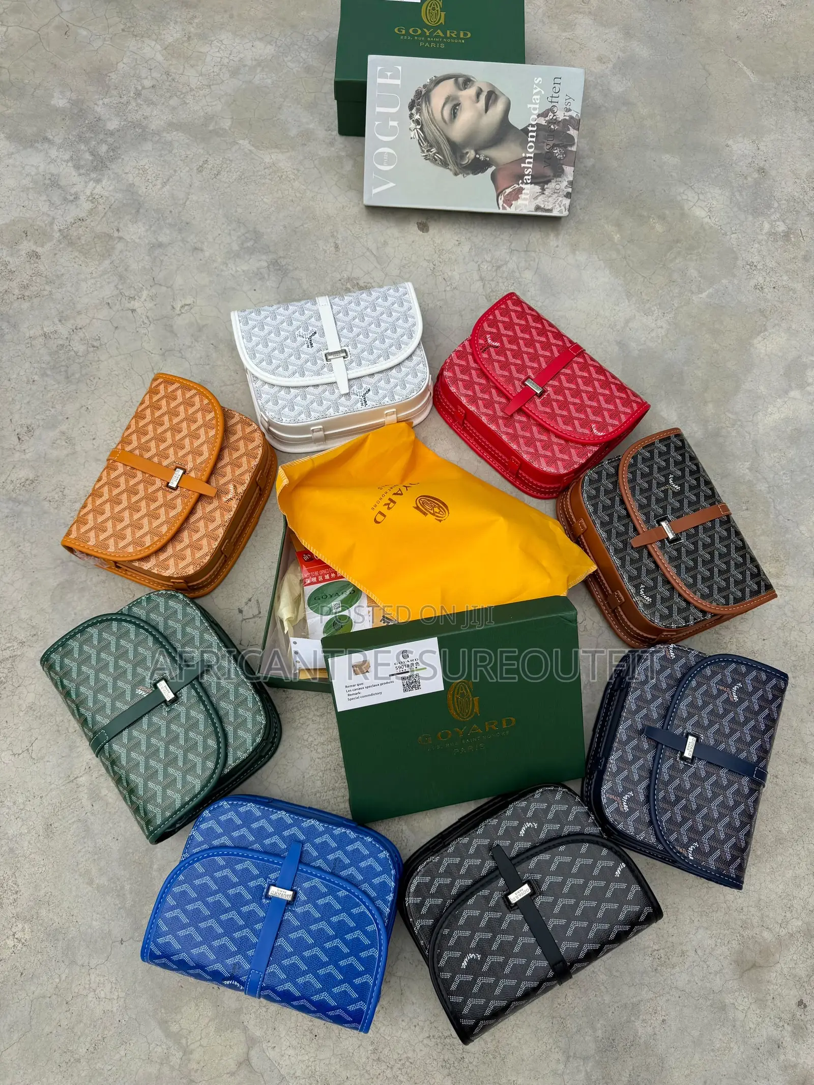 Goyard Leather Shoulder Bags Full Box Package