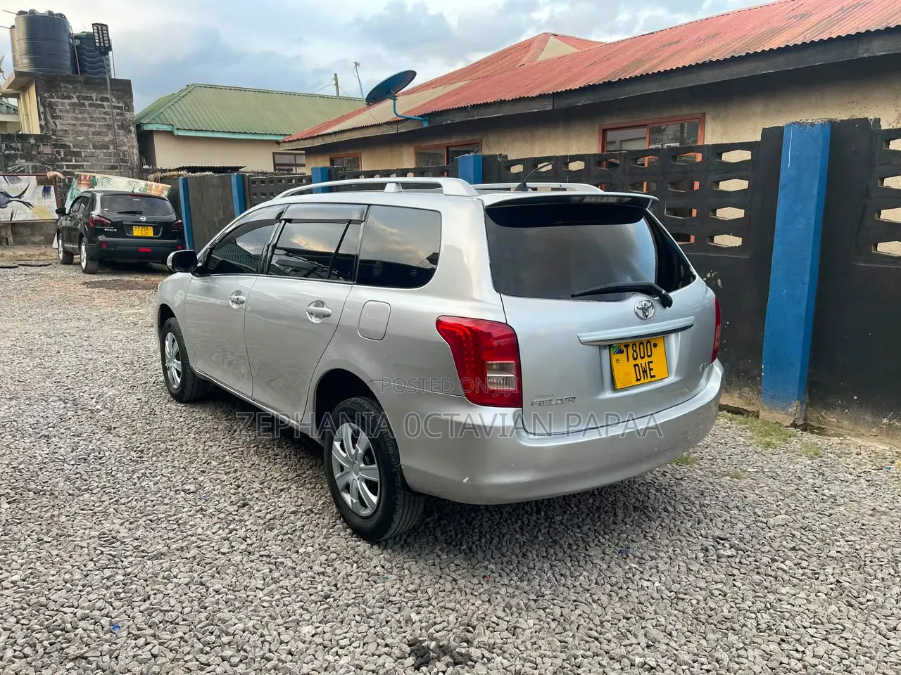 Toyota Corolla Fielder 2008 Silver