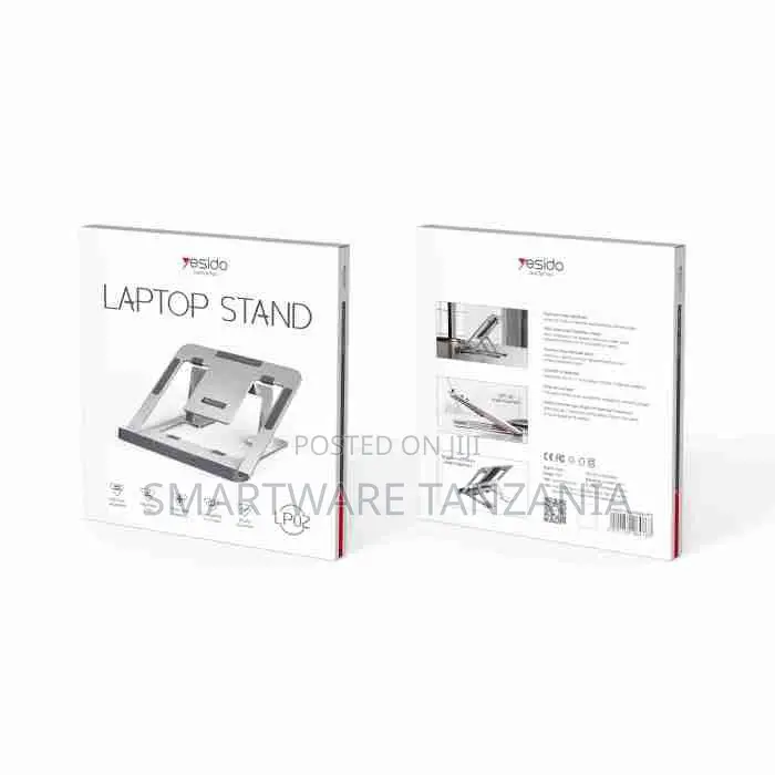 Yesido Adjustable Laptop Stand, Aluminum Alloy, Portable Design