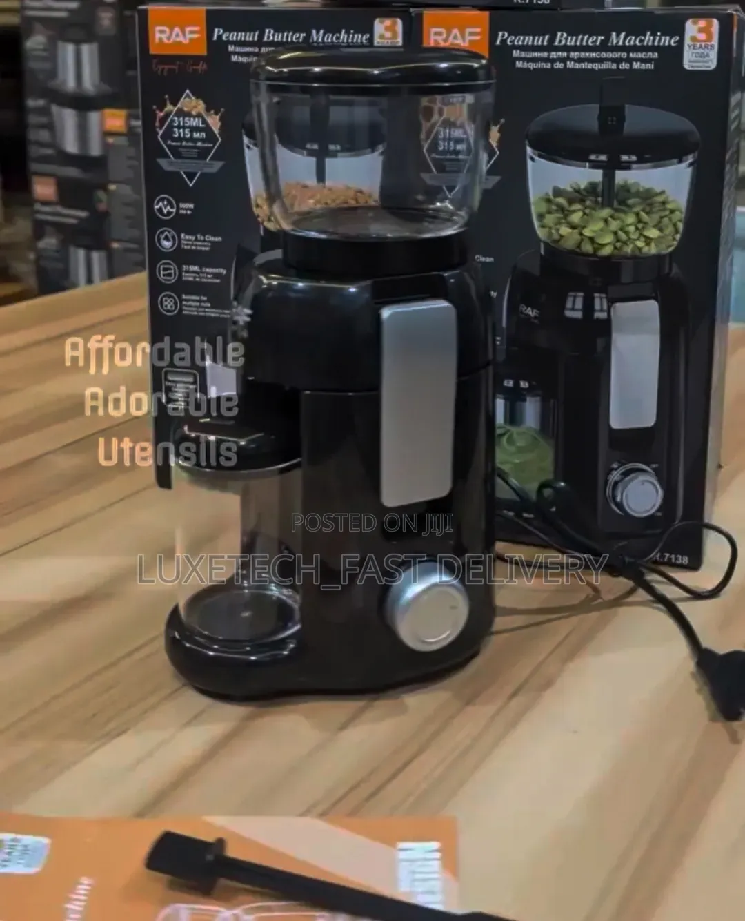 RAF R.7138 Electric Peanut Butter Machine – Nut Grinder