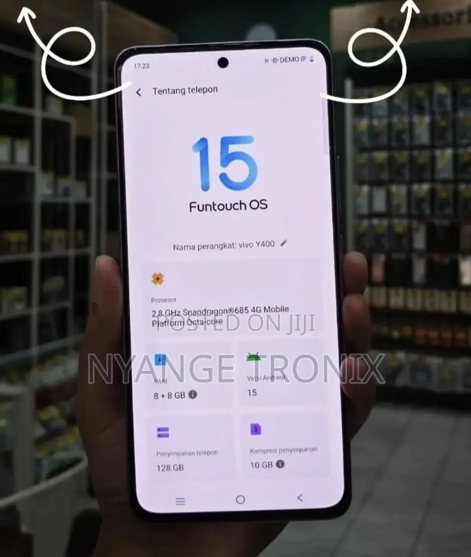 Vivo Y400 256 GB Purple