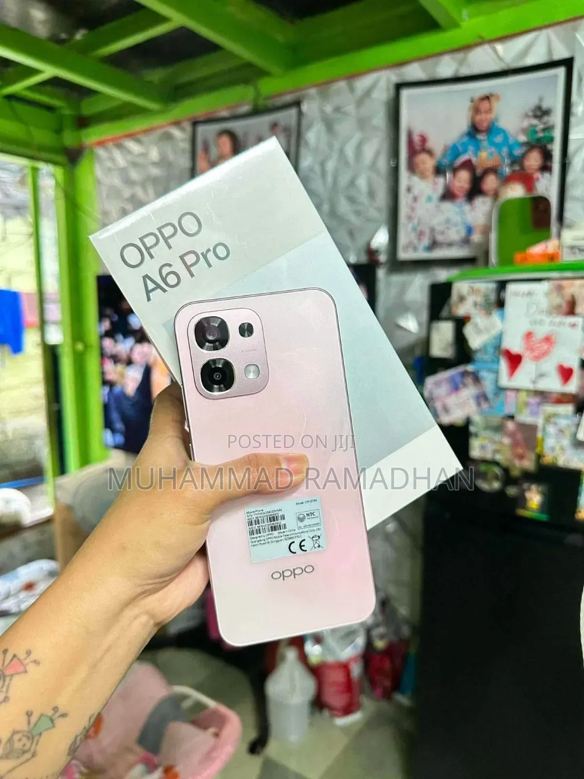 New Oppo A6 Pro 256 GB Pink