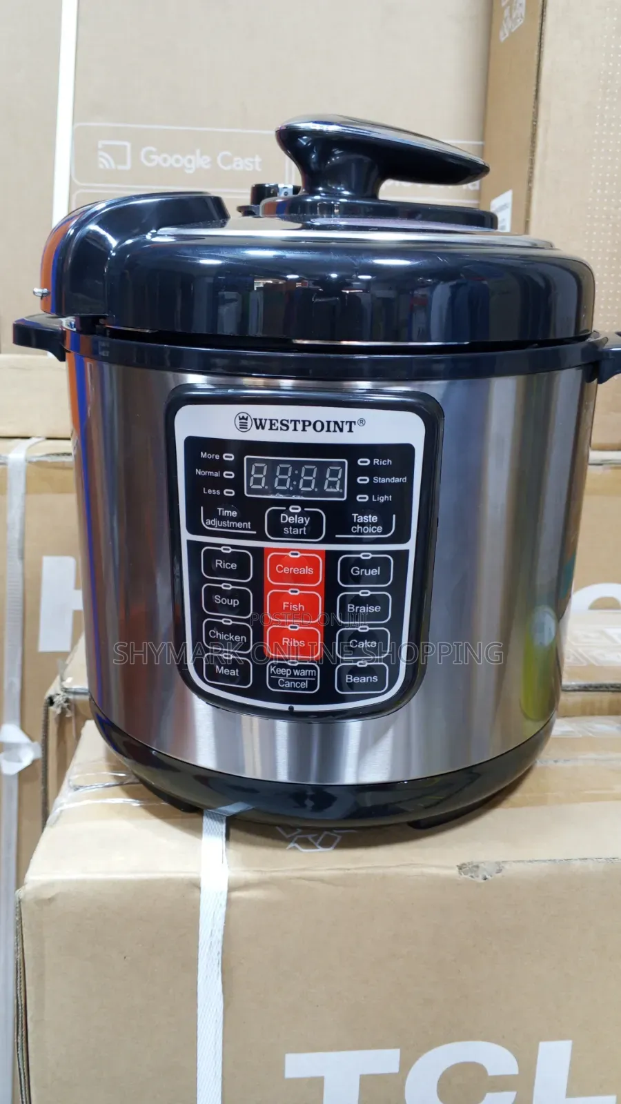 Westpoint Deluxe Electric Pressure Cooker (Model: WPCR-61020.ID)