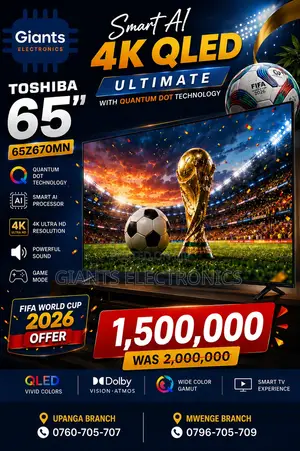 Toshiba 65” TV Qled Smart Ultra