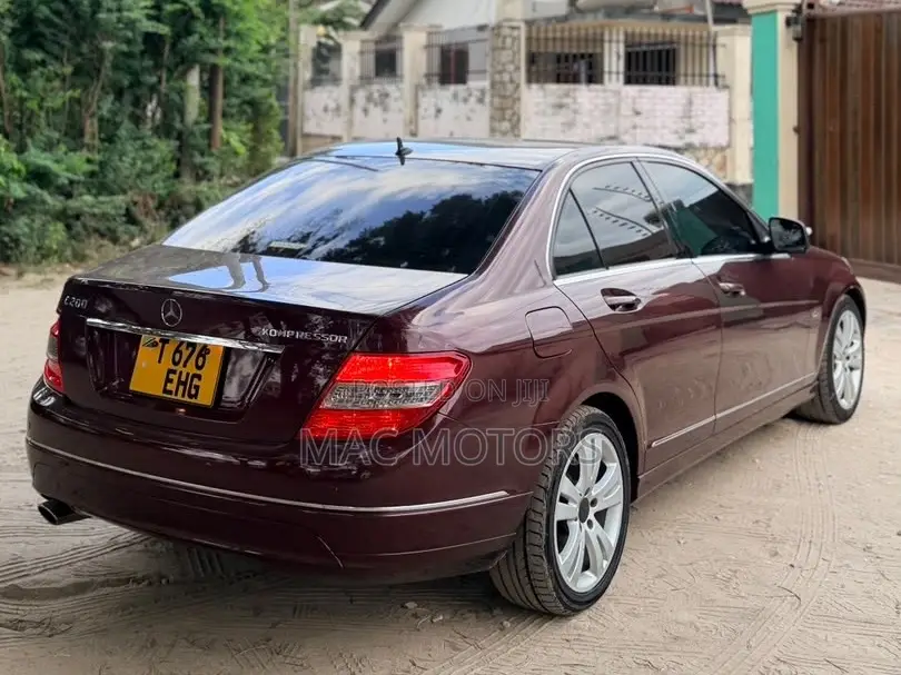 Mercedes-Benz C-Class 2008 Burgundy