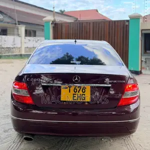 Mercedes-Benz C-Class 2008 Burgundy
