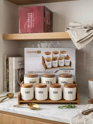 Canisters Za Kioo 
12pcs Per Set
Tsh.95,000/=
