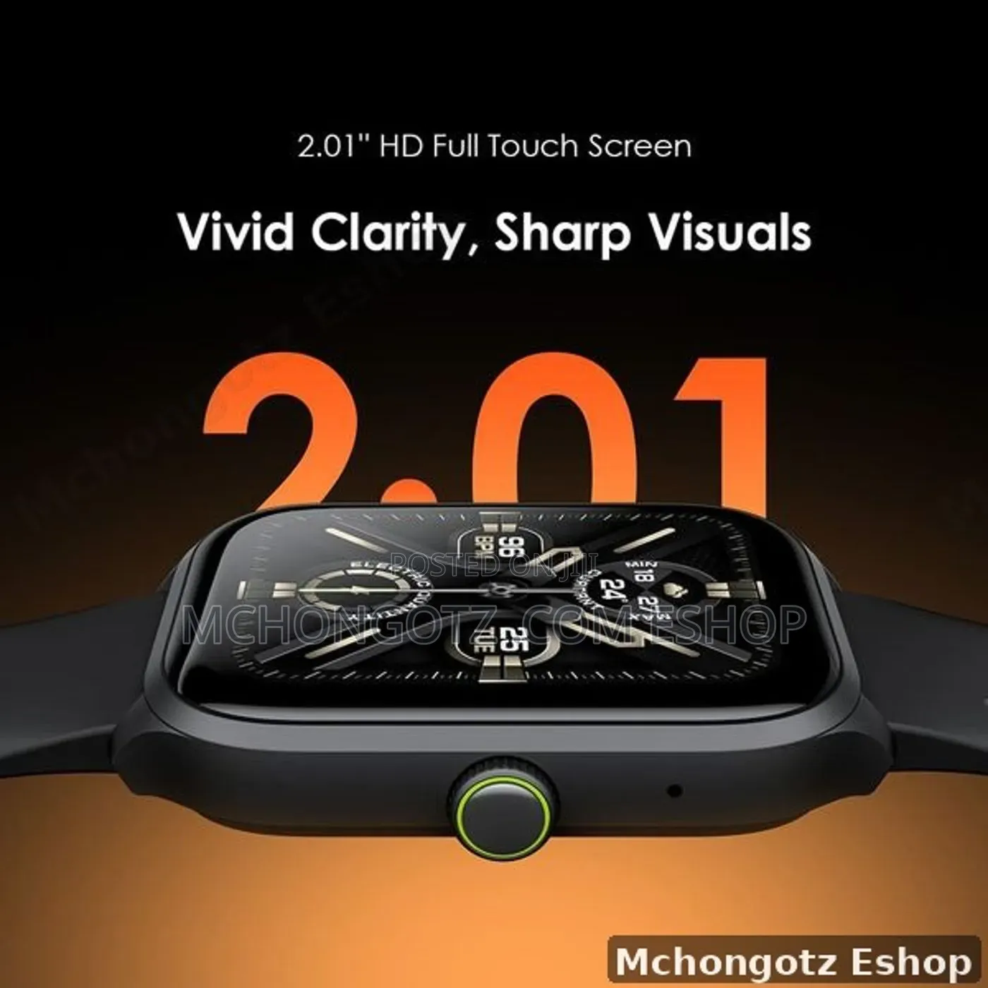 Oraimo Watch 5 Lite OSW-804 Smart Watch 2.01 Inch IP68